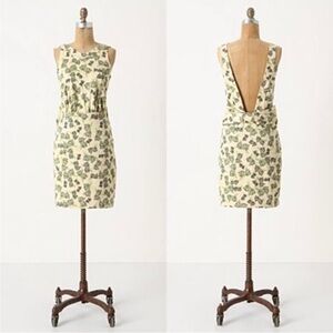 Anthropologie Maria Bonita Extra open back summer dress EUC 36